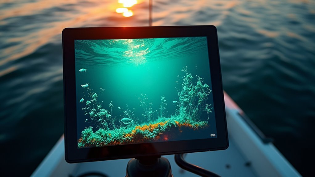 color coded fish detection guidance