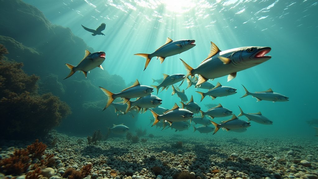 fish migration cues timing