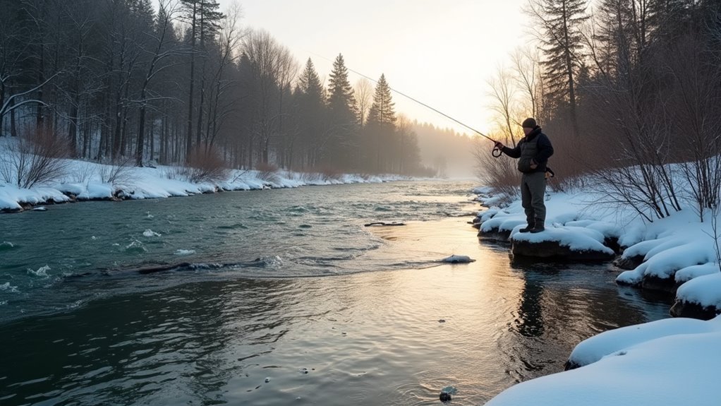 winter fishing spots and methods