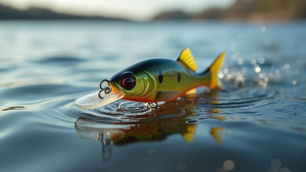 controlled rhythmic lure movement