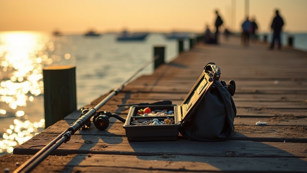essential gear for pier fishing
