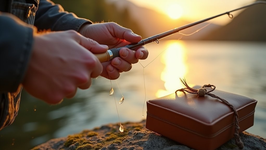 master casting and reading water